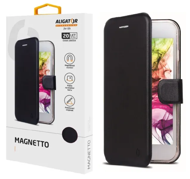 Aligator Pouzdro Magnetto Samsung Galaxy A17 4G/5G, Black