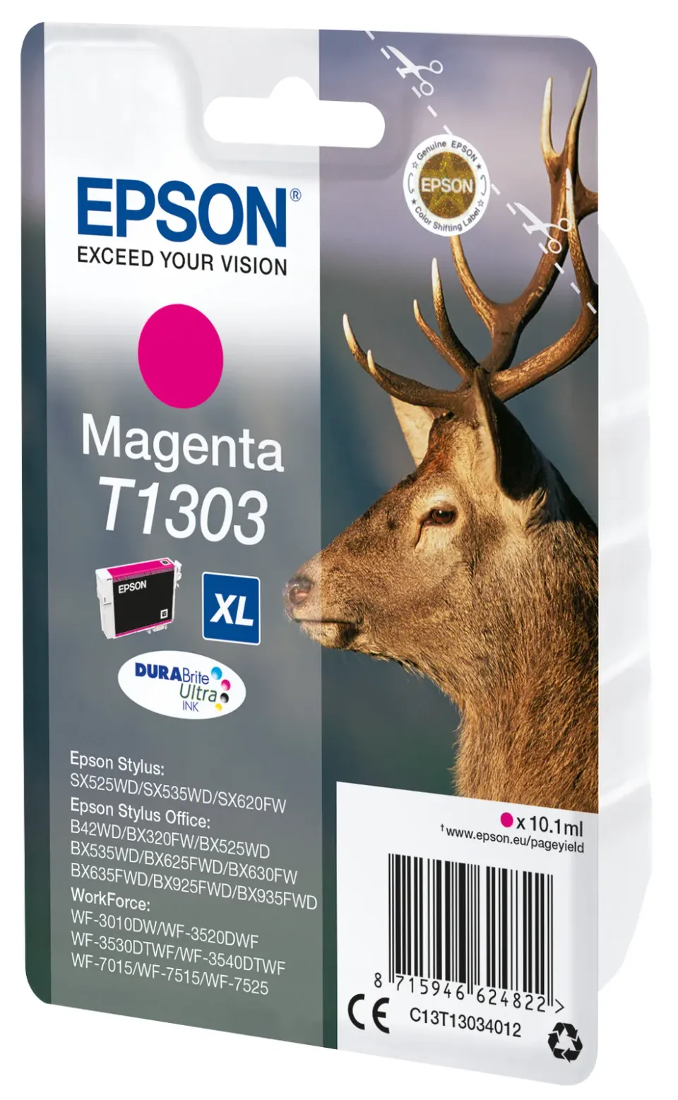 EPSON cartridge T1303 magenta (jelen)