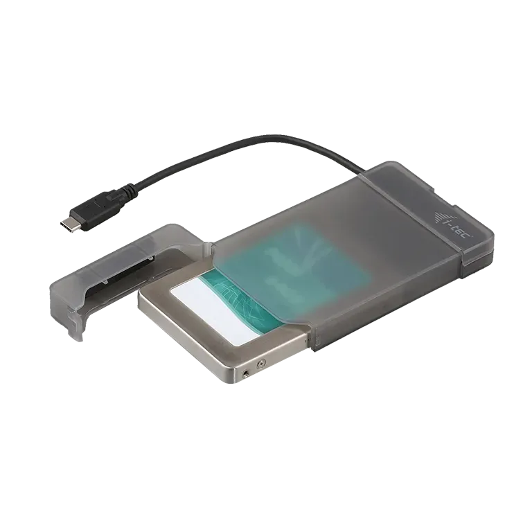 i-Tec MySafe USB-C 3.1 externí case pro disk 9.5 mm/2.5" pro SATA HDD SSD