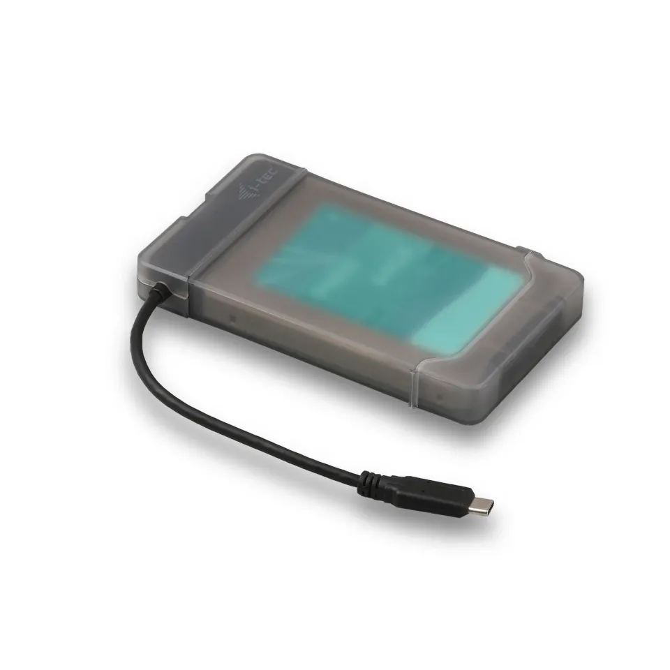 i-Tec MySafe USB-C 3.1 externí case pro disk 9.5 mm/2.5" pro SATA HDD SSD