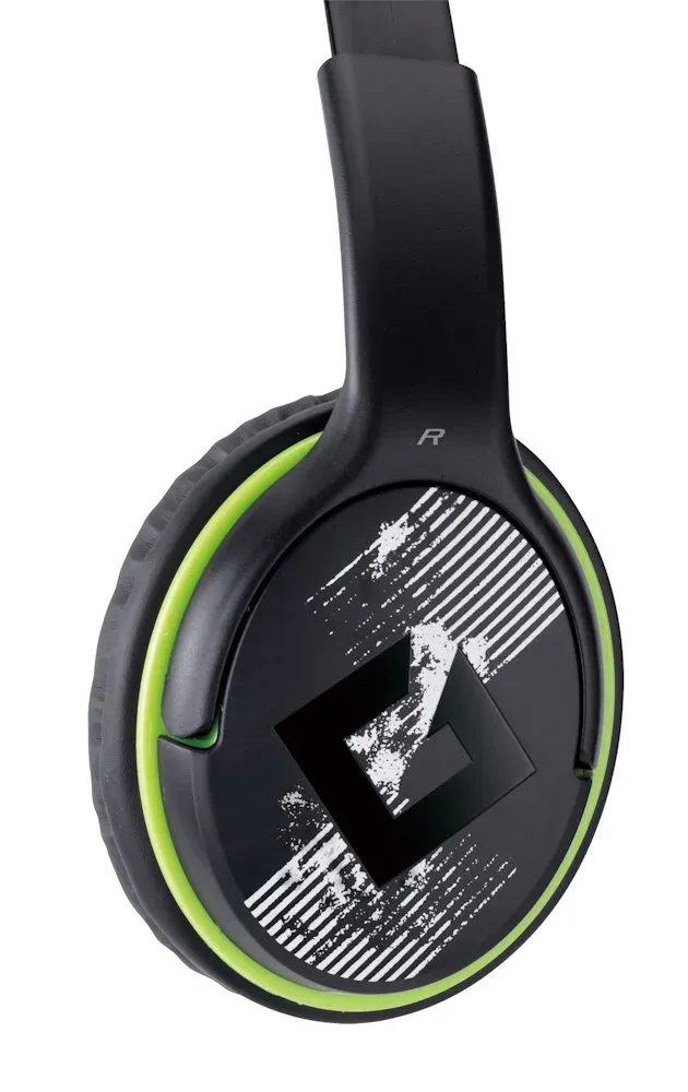GENIUS sluchátka HS-400A s mikrofonem green nastavitelné, jack 3.5mm, náhrada hs-04a