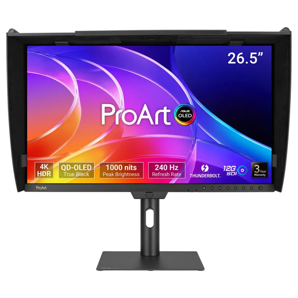 ASUS ProArt/PA27USD/27"/OLED/4K UHD/240Hz/0,1ms/Černá/3R