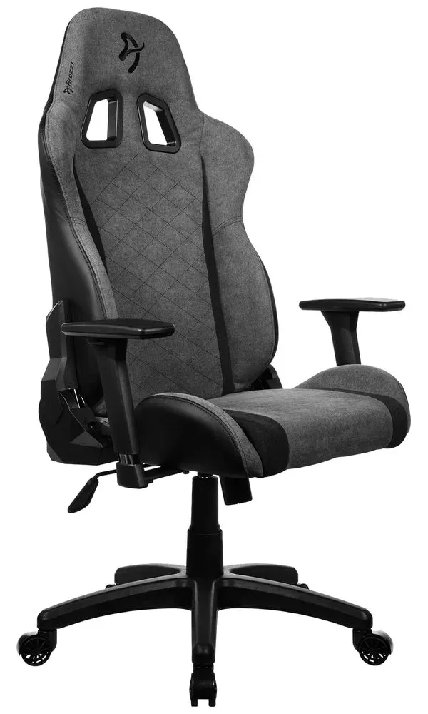AROZZI herní židle AVANTI Soft Fabric Ash/ látkový povrch/ šedá