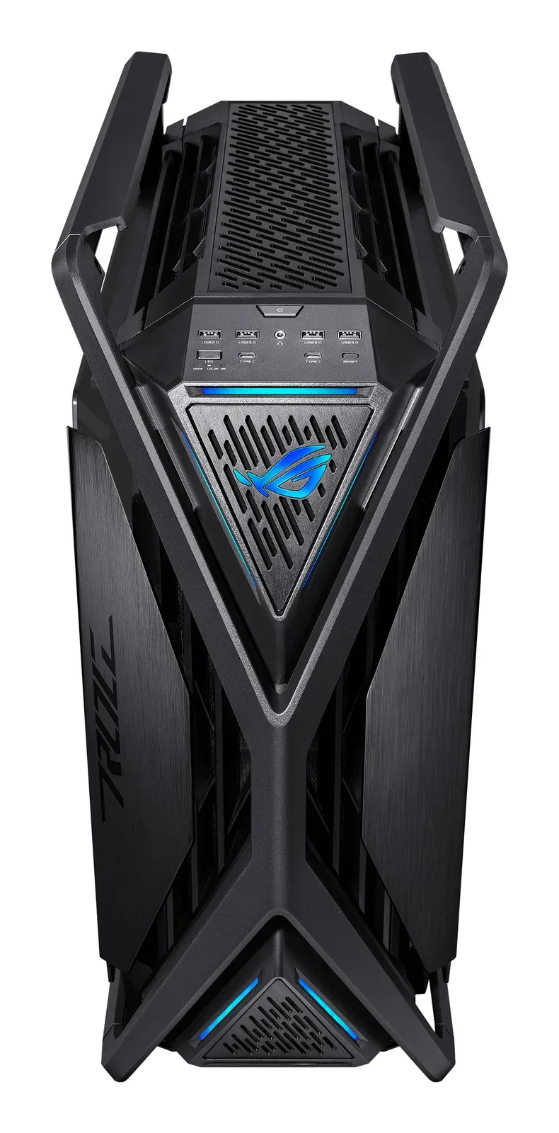 ASUS case ROG HYPERION (GR701) BTF, Big Tower, průhledná bočnice, 4x 140mm Fan, černá