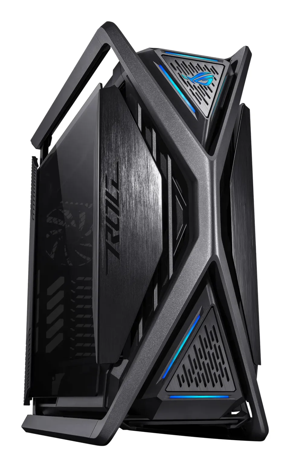 ASUS case ROG HYPERION (GR701) BTF, Big Tower, průhledná bočnice, 4x 140mm Fan, černá
