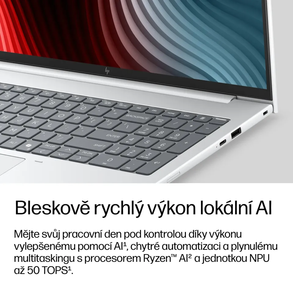 HP NTB EliteBook 8 G2a 16" RAI5-435 WUXGA 400 IR 5MP,1x16GB,512GB,WiFi7,BT,FpS,bckl kbd,bez adapteru, Win11Pro