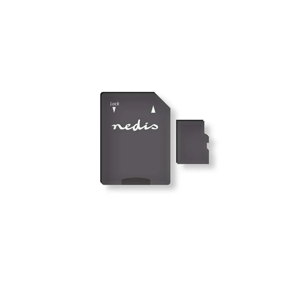 Nedis MMSD32100BK - Paměťová karta | microSDHC | 32 GB | Zápis až 90 Mb/s | Tříd