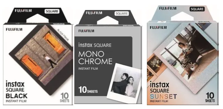 Fujifilm INSTAX SQUARE DECO FILM BUNDLE