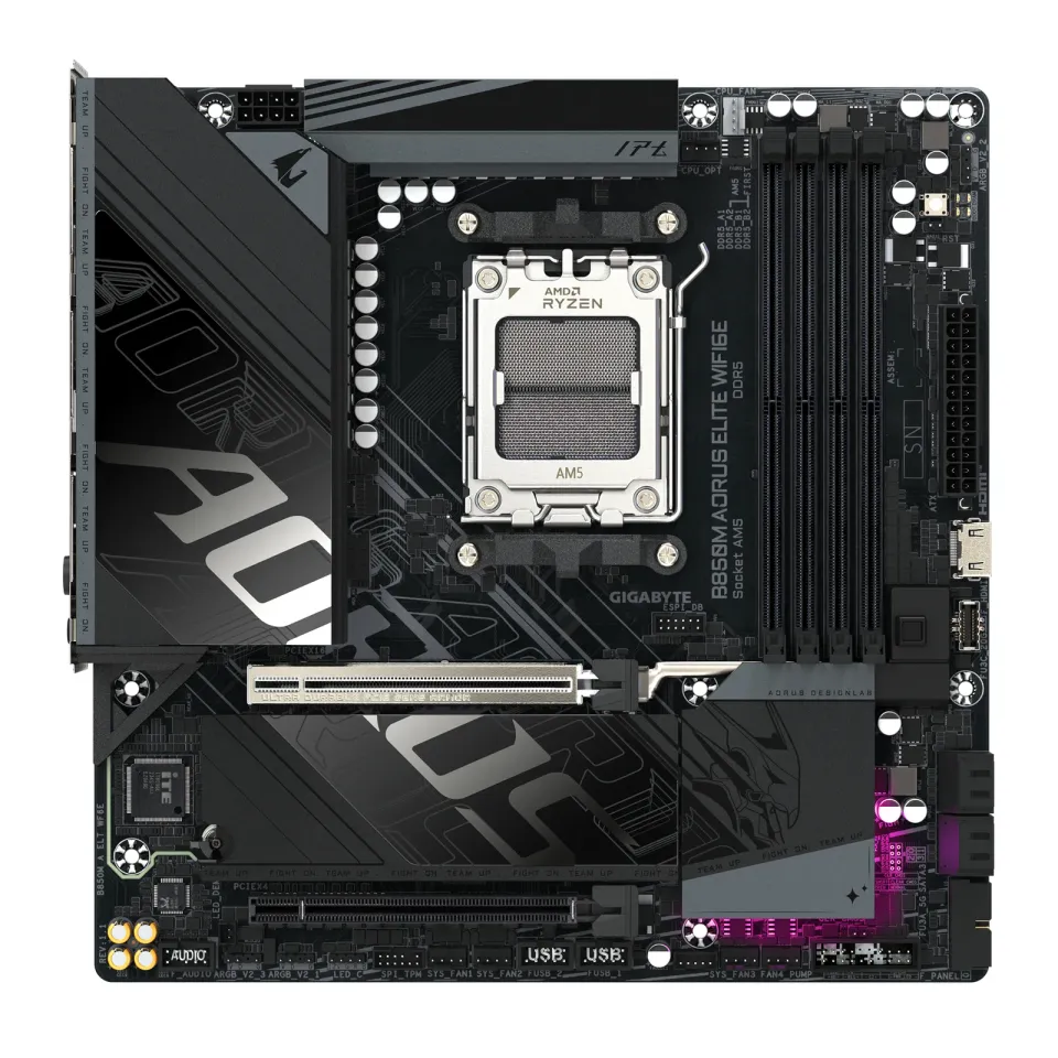 GIGABYTE B850M AORUS ELITE WIFI6E/AM5/mATX