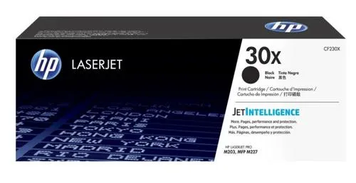 HP CF230X originální černý toner velký č.30X cca 3500str. (pro LJ M227sdn, M227fdw, M203)