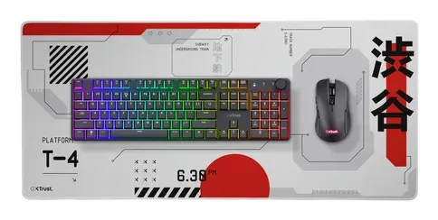 TRUST GXT759 XXL MOUSEPAD – JAPAN WHITE