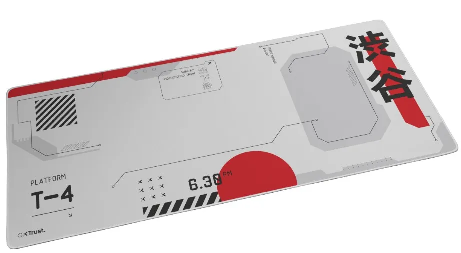 TRUST GXT759 XXL MOUSEPAD – JAPAN WHITE