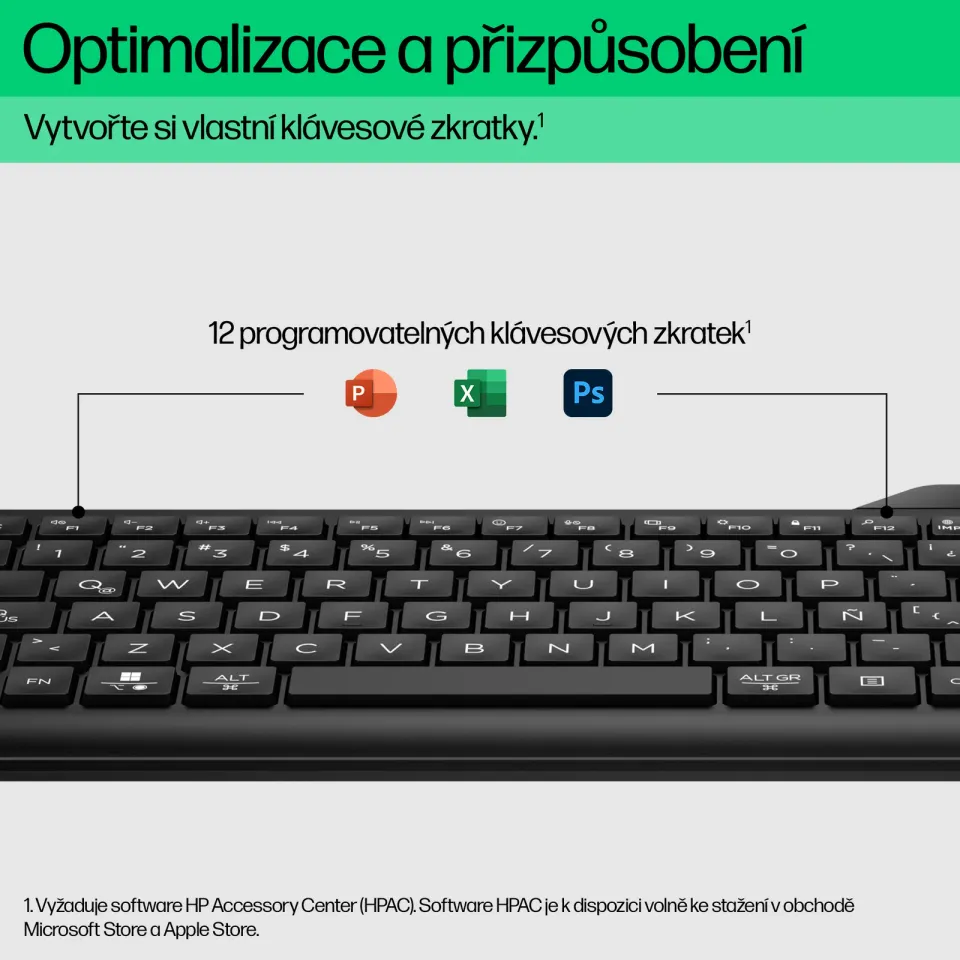 HP 475 Dual-Mode Wireless Keyboard CZ-SK