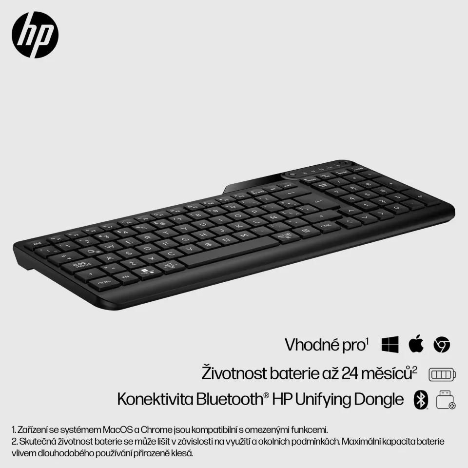 HP 475 Dual-Mode Wireless Keyboard CZ-SK