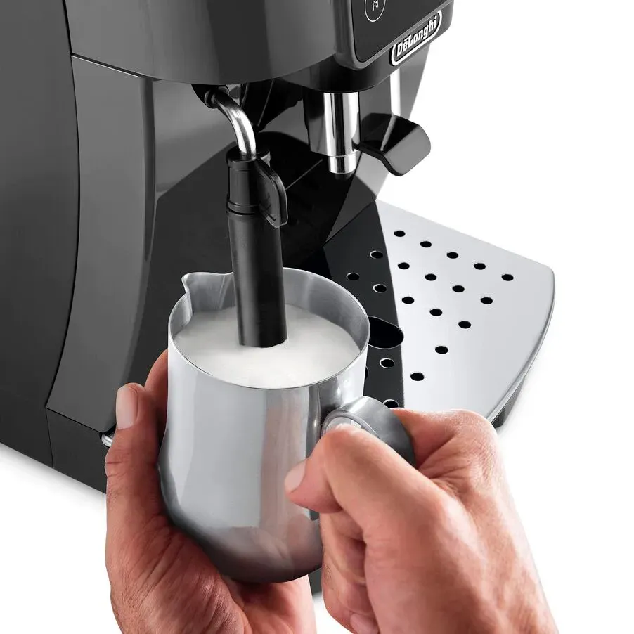 DeLonghi Magnifica Start ECAM 220.22.GB automatický kávovar, espresso, vestavěný mlýnek, 1450 W, 15 bar, černý