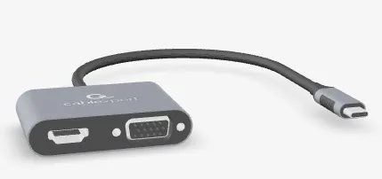 GEMBIRD CABLEXPERT Kabel USB Type-C adaptér redukce na microUSB (CM/mF) (A-USB3C-HDMIVGA-01)