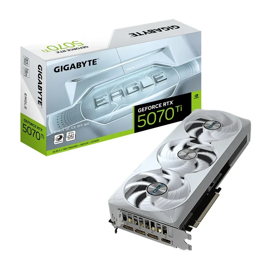 GIGABYTE RTX 5070 Ti EAGLE OC ICE SFF 16G