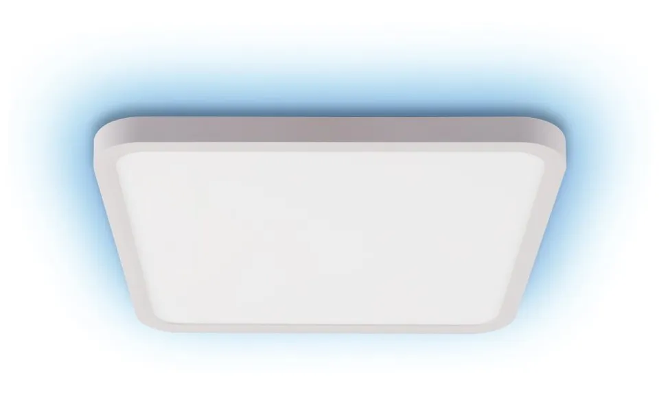 OPRAVENÉ - IMMAX NEO LITE TUDO SMART stropní svítidlo s RGB podsvícením 40x40cm, 50W Wi-Fi bílá, TUYA