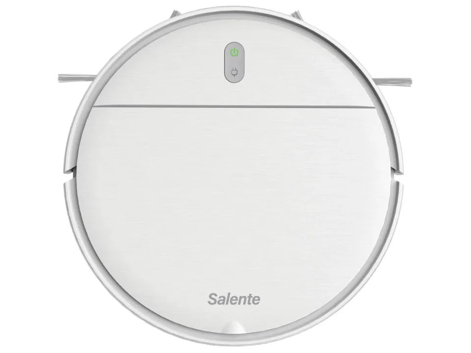 Salente R2, robotický vysavač, stírání vodou, nabíjecí stanice, bílý