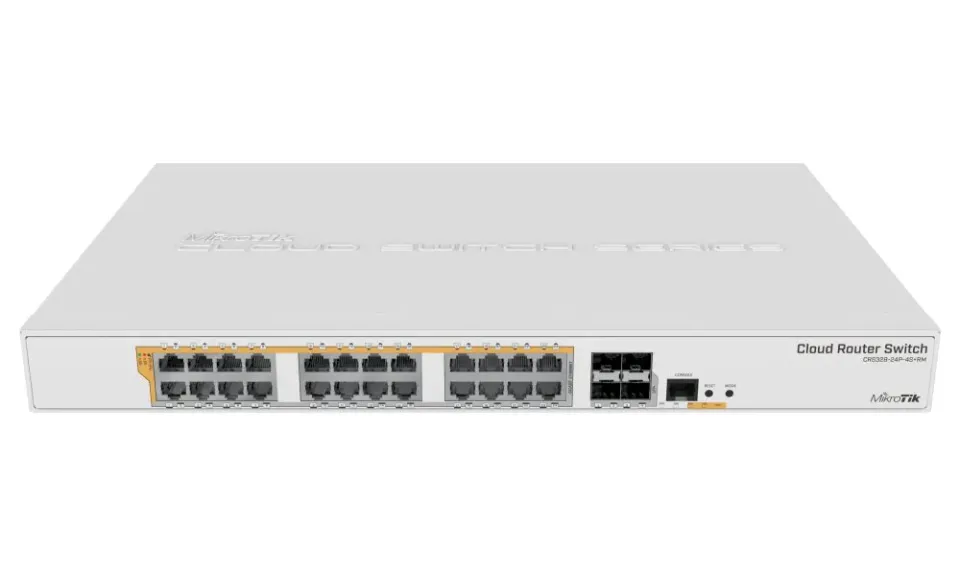 MIKROTIK Cloud Router Switch CRS328-24P-4S+RM, PoE switch, 500W