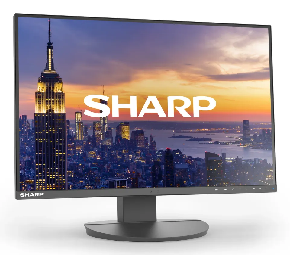 SHARP MT 24" MultiSync EA242W-BK, IPS TFT, 1920x1200, 300nit, 1000:1, 6ms, DP, DVI-D, HDMI, USB, Repro, Černý