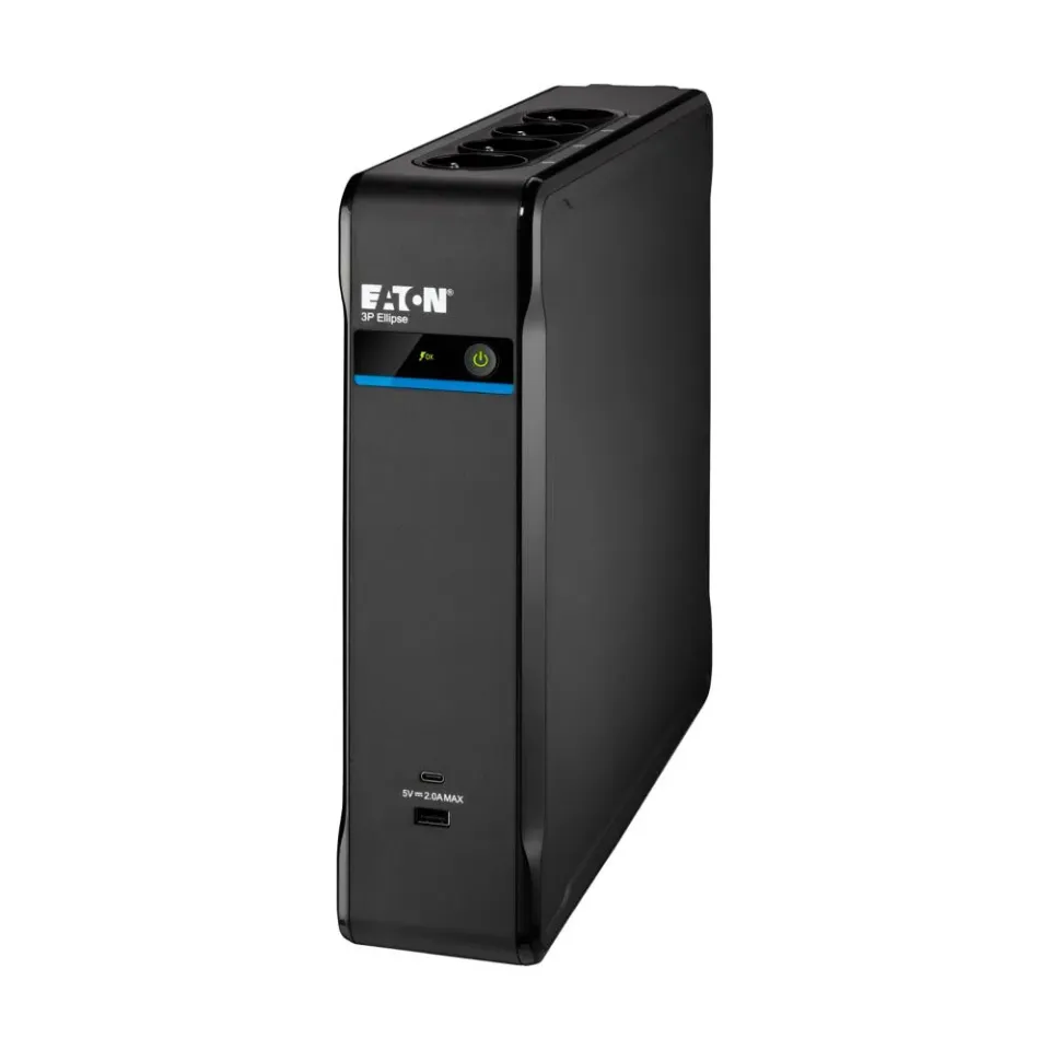 Eaton 3P Ellipse UPS USB IEC, 1300VA, 840W, Vstup: C14, Výstupy: (4) C13, (4) Pouze přepěťová ochrana C13, USB nabíjen