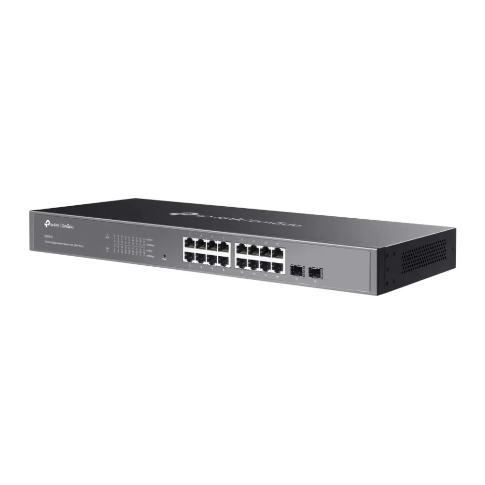 TP-Link SG2218 Omada 16-Port Gigabit Smart Switch with 2 SFP Slots