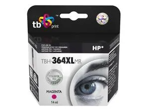 Ink. kazeta TB kompat. s HP CB324EE (No.364), TBH-364XLMR, Magenta