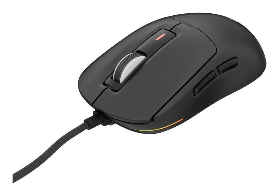 Genesis herní myš KRYPTON 660/Herní/Optická/12 000 DPI/Drátové USB-A/Černá