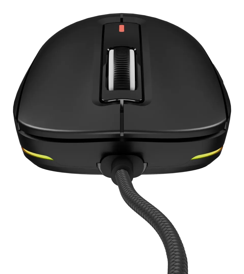 Genesis herní myš KRYPTON 660/Herní/Optická/12 000 DPI/Drátové USB-A/Černá