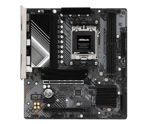 ASROCK B650M-HDV/M.2 (AM5, amd B650, 2xDDR5, PCIE 5.0, HDMI+DPort, 4xSATA3 +2xM.2, USB3.2 G2, GLAN 2,5G, mATX)