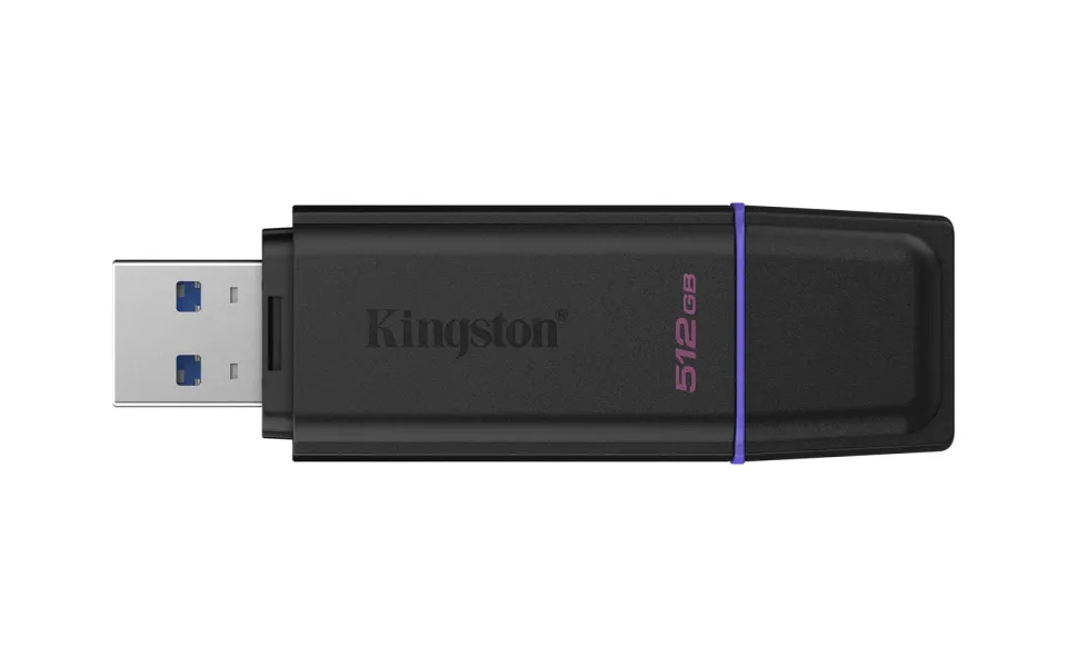 KINGSTON 512GB Portable USB 3.2 Gen 1 DataTraveler Exodia Black/Purple GEN2