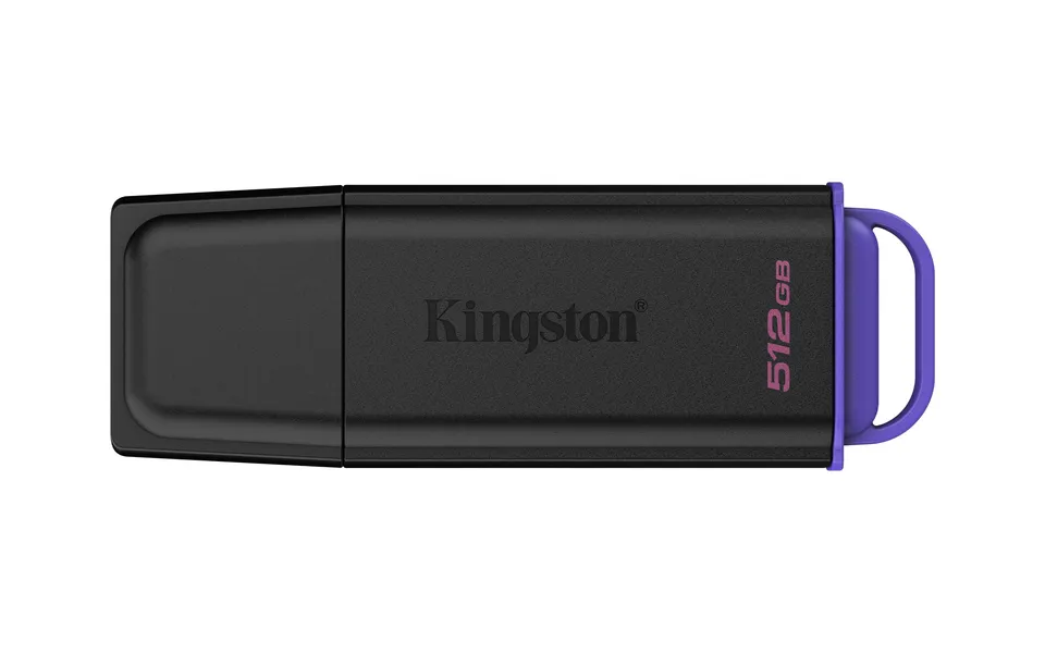 KINGSTON 512GB Portable USB 3.2 Gen 1 DataTraveler Exodia Black/Purple GEN2