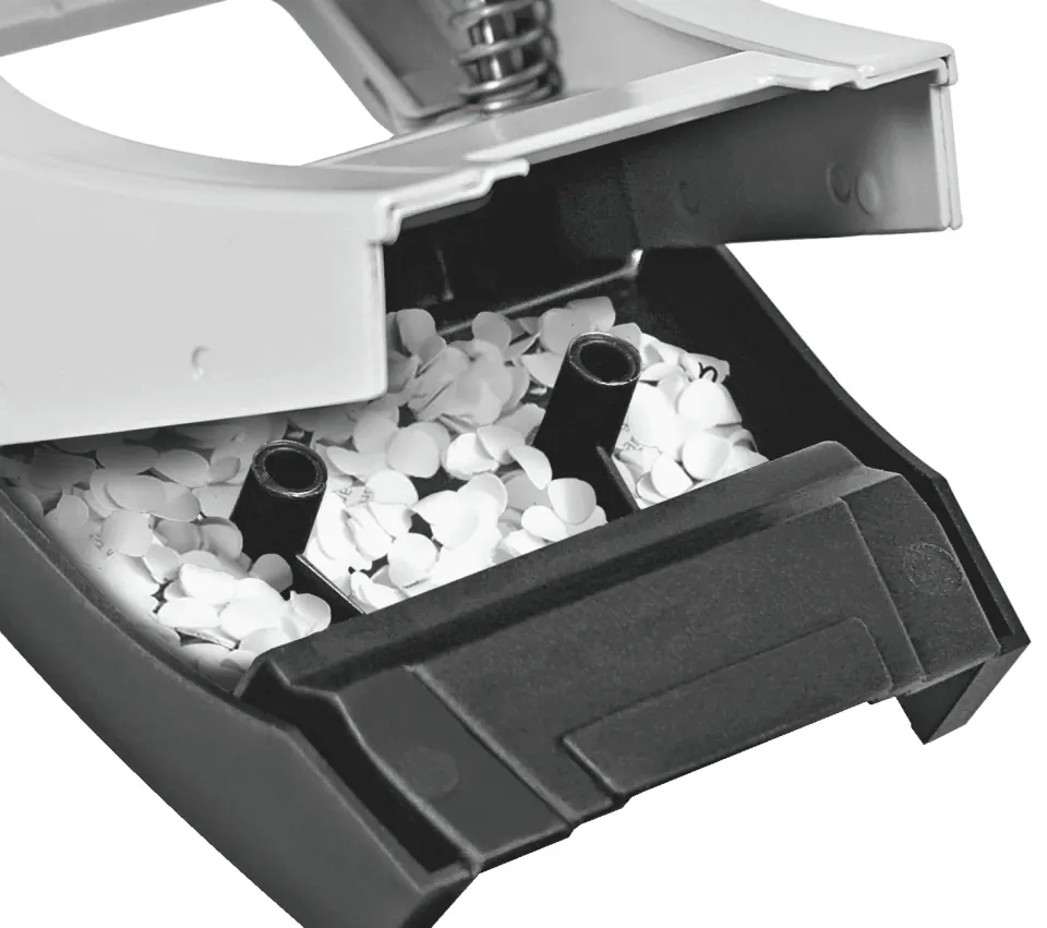 LEITZ Mini děrovačka NeXXt 5060, ledově modrá