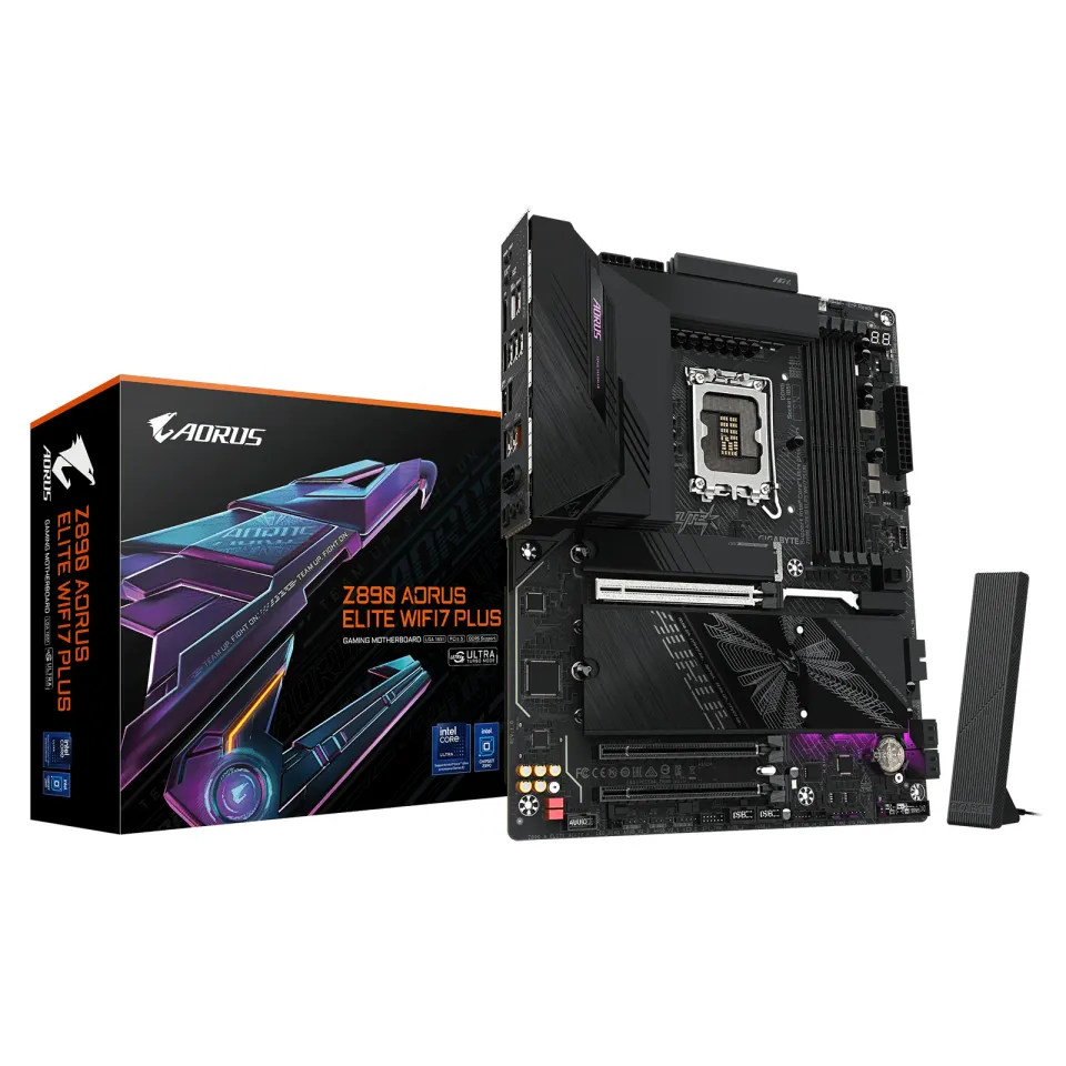 GIGABYTE MB Sc LGA1851 Z890 A ELITE WIFI7 PLUS, Intel Z890, 4xDDR5, WiFi, 1xUSB4, 1xDP