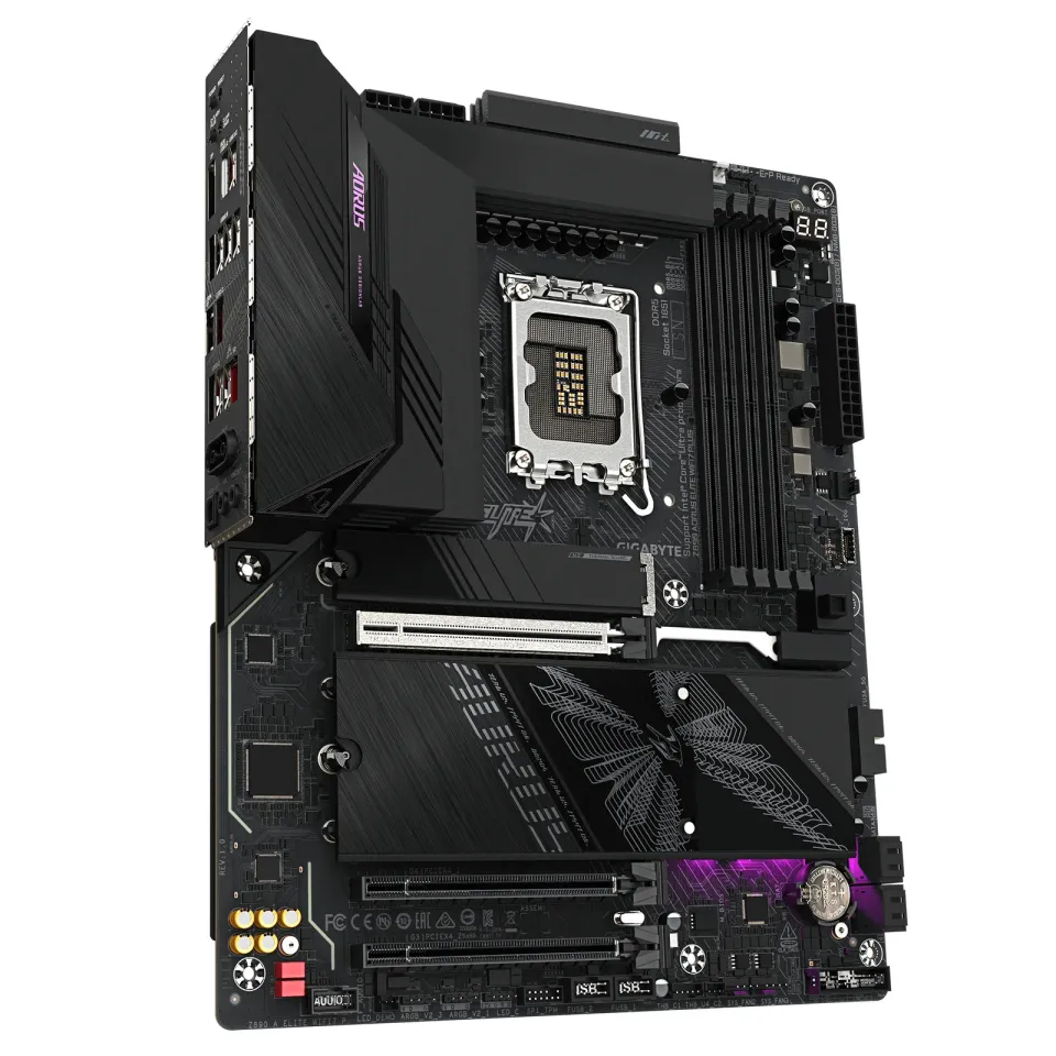 GIGABYTE MB Sc LGA1851 Z890 A ELITE WIFI7 PLUS, Intel Z890, 4xDDR5, WiFi, 1xUSB4, 1xDP
