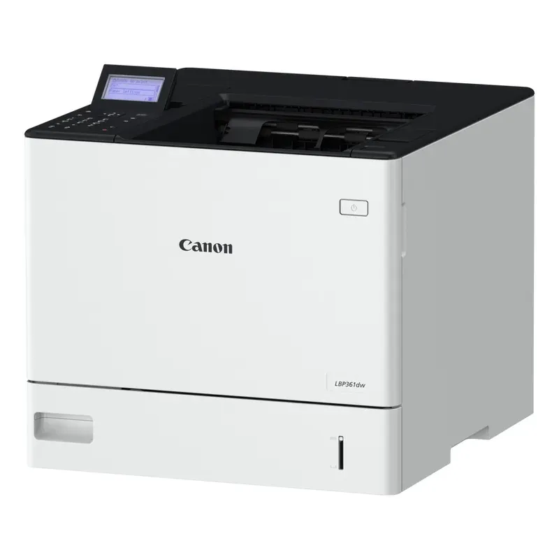 Canon i-SENSYS LBP361dw – výkonná černobílá laserová tiskárna A4, 61 str./min, duplex, PCL a PostScript, Ethernet a Wi-Fi