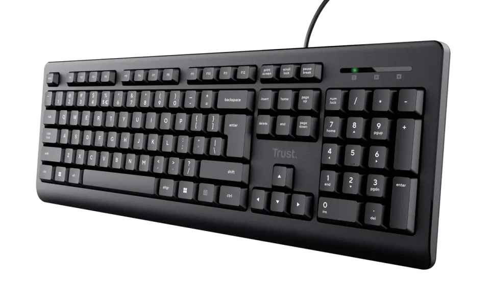 TRUST klávesnice PRIMO, membránová, USB, CZ/SK