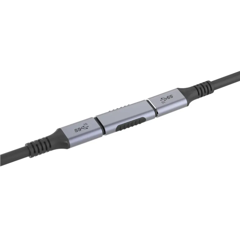PremiumCord Aluminium USB-C Female - USB-C Female spojka