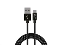 WG - Datový kabel Type-C na USB-A, 50 cm, černá