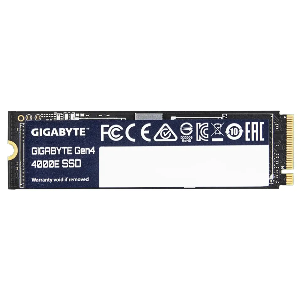 GIGABYTE SSD 1TB 4000E, PCIe Gen4x4, M.2 2280, (R:4000MB/s,W:3900MB/s)