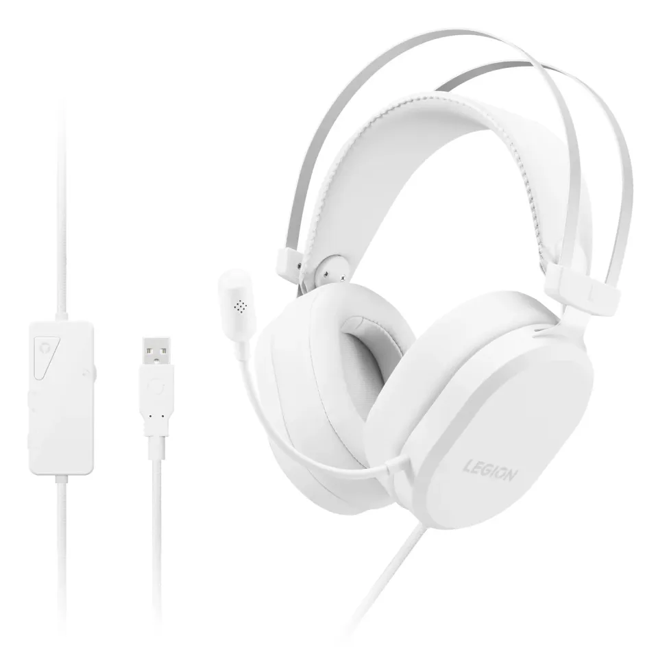 Lenovo Legion H320 7.1 Gaming Headset - White