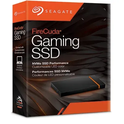 SEAGATE externí SSD FIRECUDA GAMING 2.5", 500GB, external, USB 3.1 Type-C