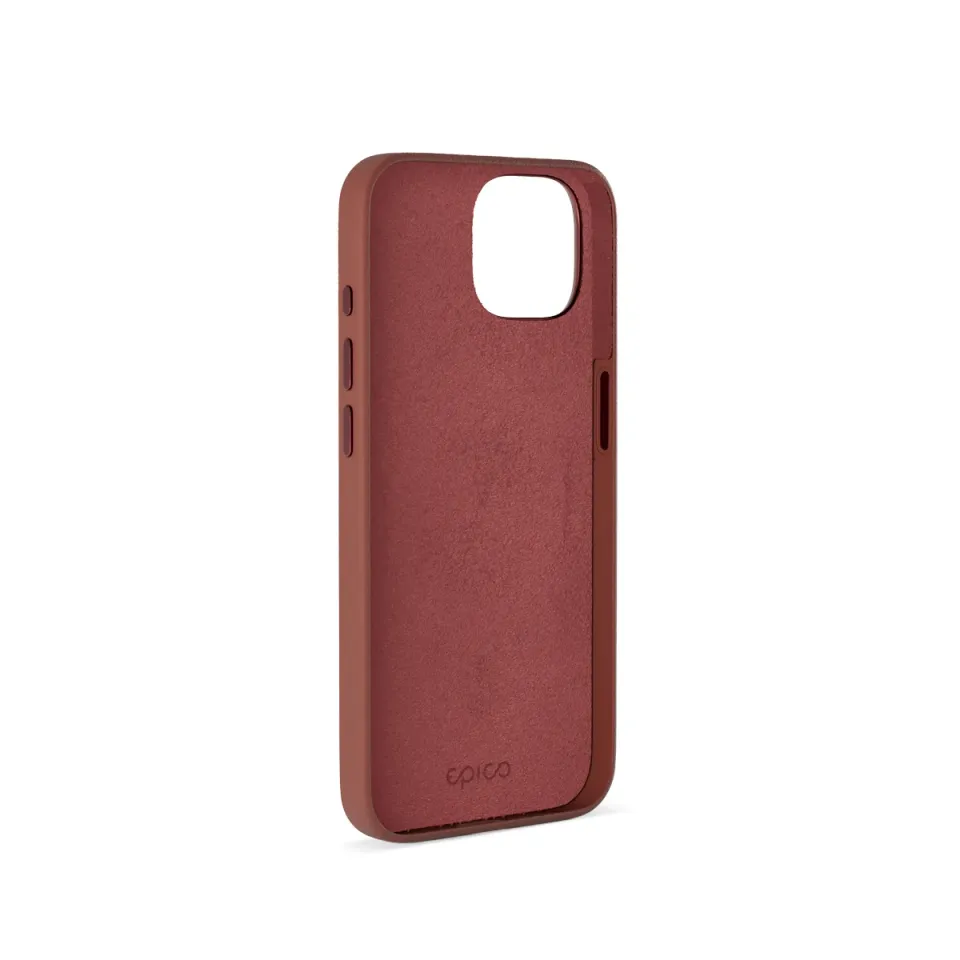 Epico Mag+ kožený kryt iPhone 15 - hnědá