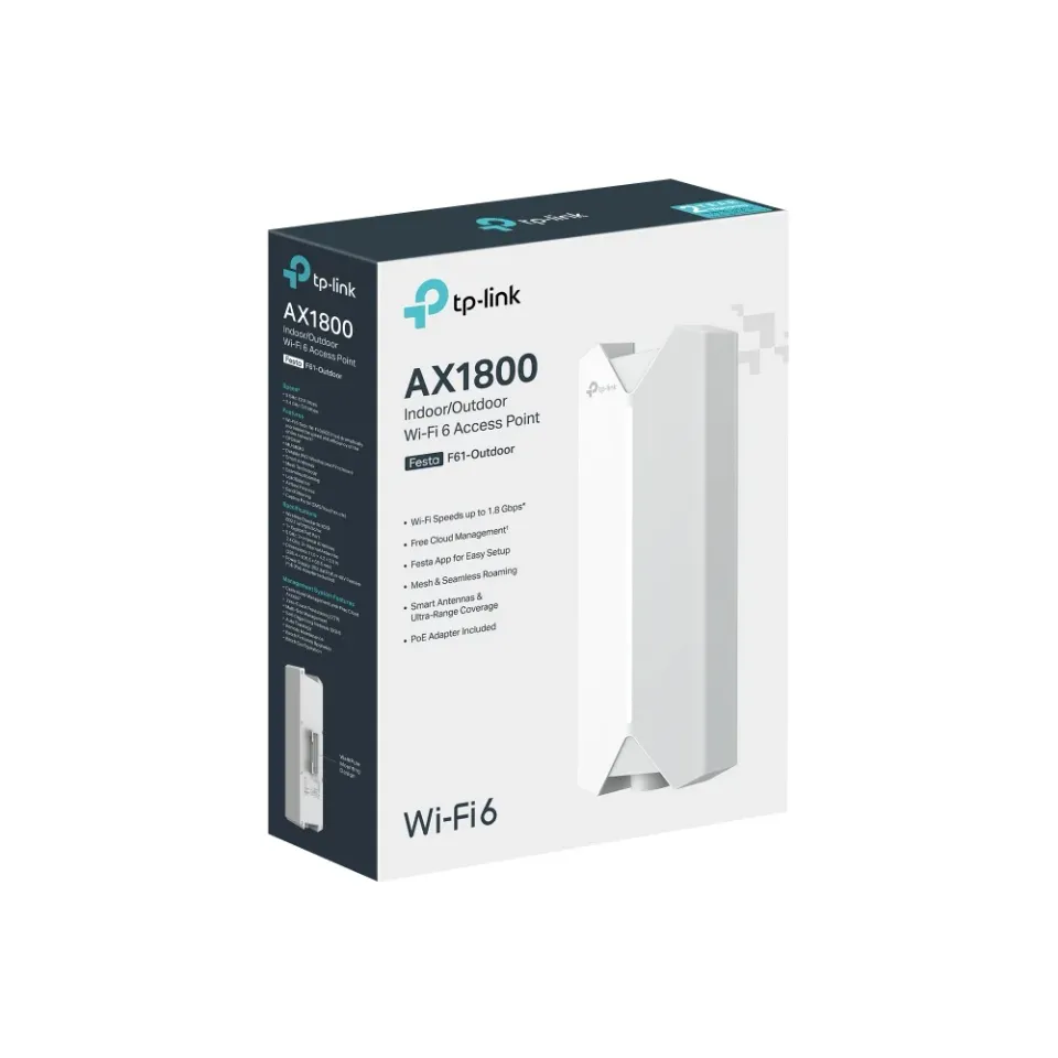 Festa F61-Outdoor AX1800 Indoor/Outdoor WiFi6 AP