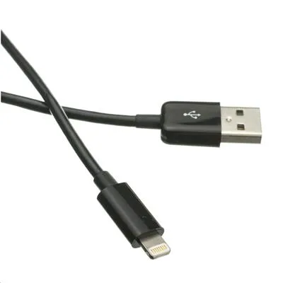 C-TECH Kabel USB 2.0 Lightning (IP5 a vyšší) nabíjecí a synchronizační kabel, 2m (CB-APL-20B)