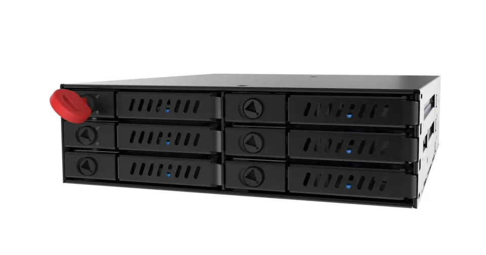 CHIEFTEC SATA Backplane CMR-625, 1x 5,25" bay for 6x 2,5" HDDs/SDDs