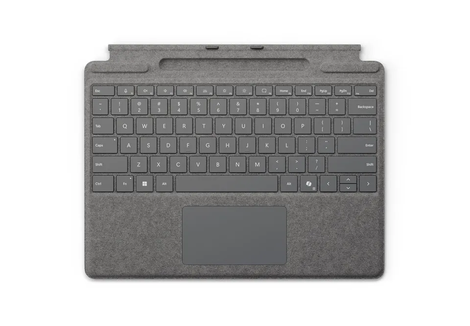 Microsoft Surface Pro Keyboard with Pen Storage (Platinum), Commercial, CZ&SK