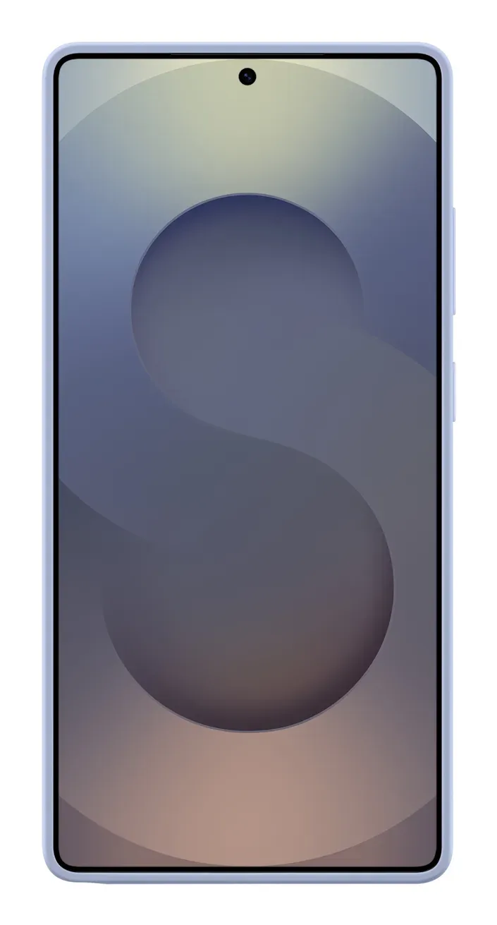 Samsung Silikonový zadní kryt pro Galaxy S25 Ultra Light Blue