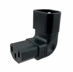 Premium Cord Adaptér vertikálně úhlový IEC C13 female na IEC C14 male, napětí 23